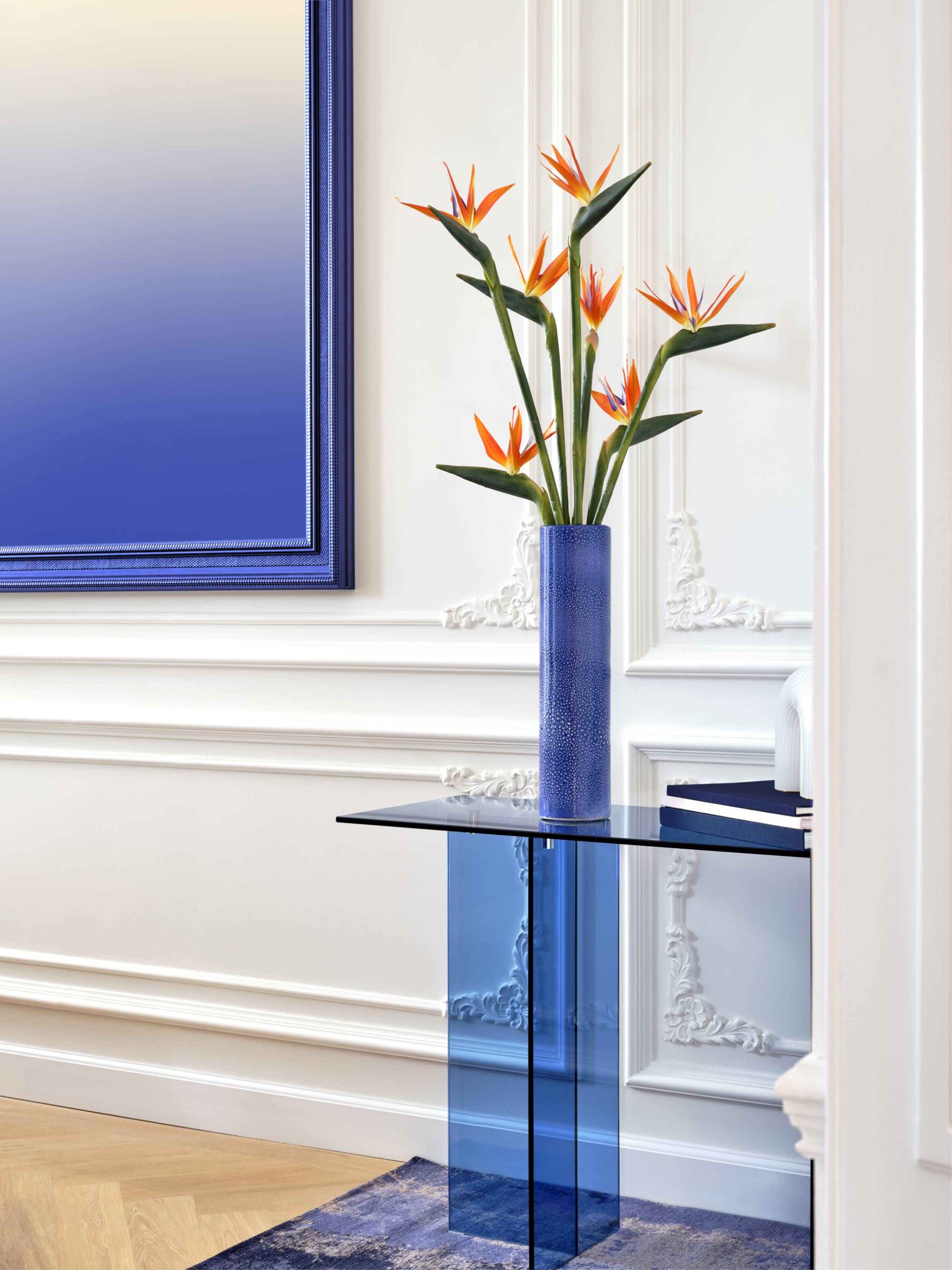 L.K.Bennett Erin midi jurk van zijde met bloemenprint • Oranjerood • de